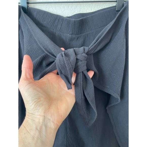 Kona Sol Black Split Leg Swim Cover Up Pants S - Picture 7 of 7